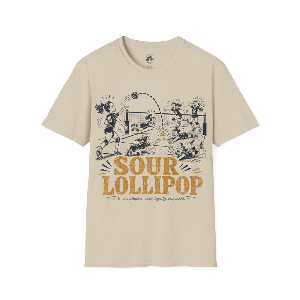 Sour Lollipop Volleyball T-Shirt