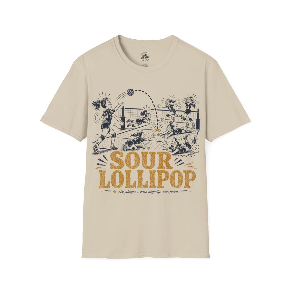 Sour Lollipop Volleyball T-Shirt
