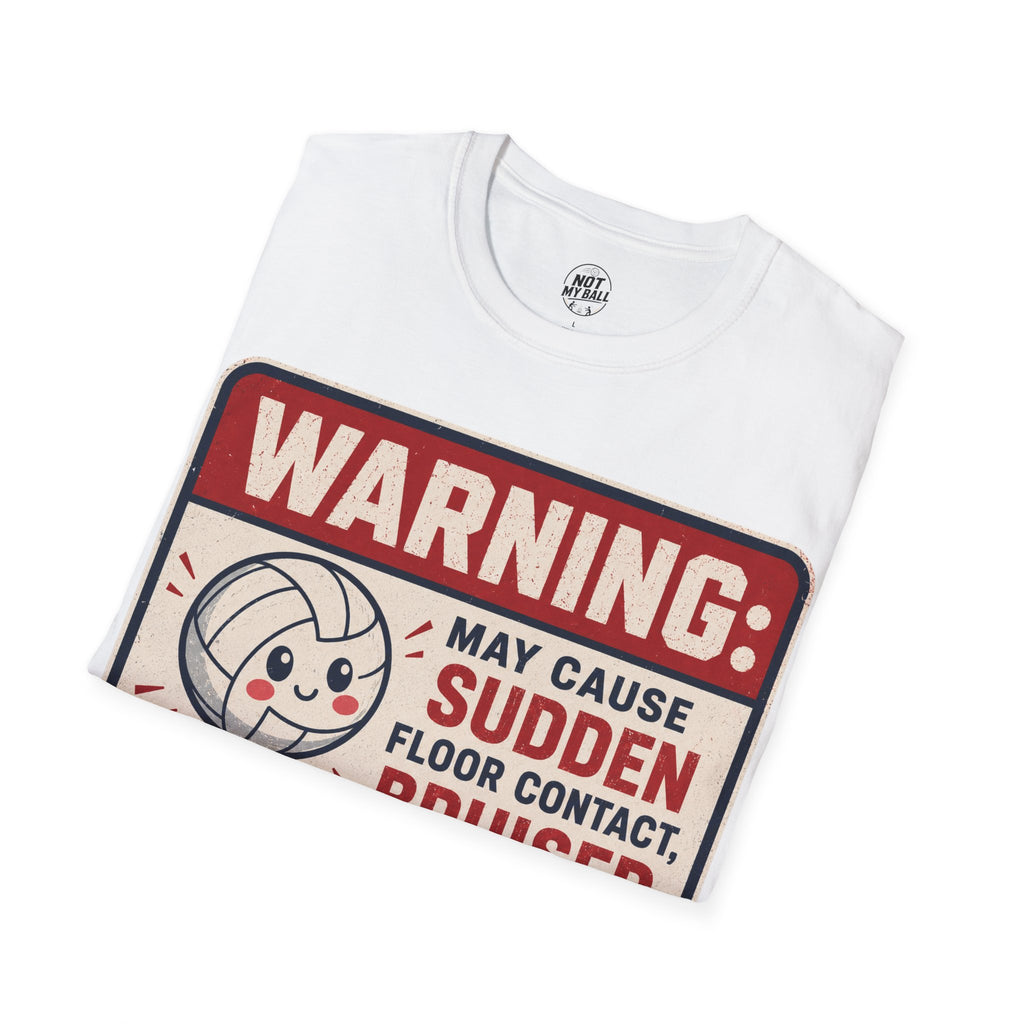 Lollipop Warning Volleyball T-Shirt