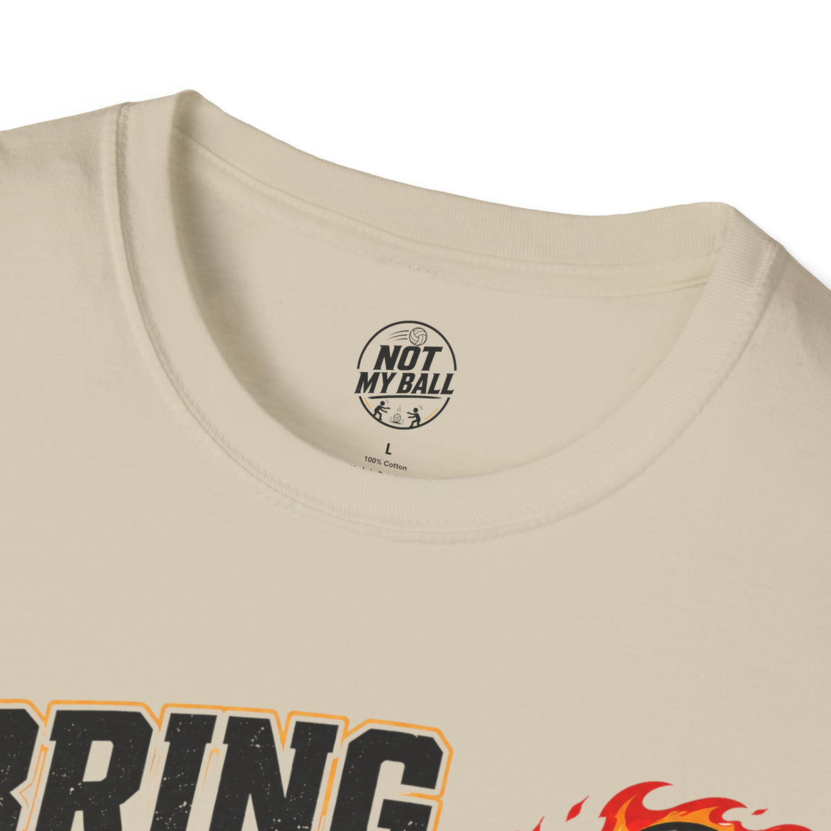 I Bring The Heat Volleyball T-Shirt