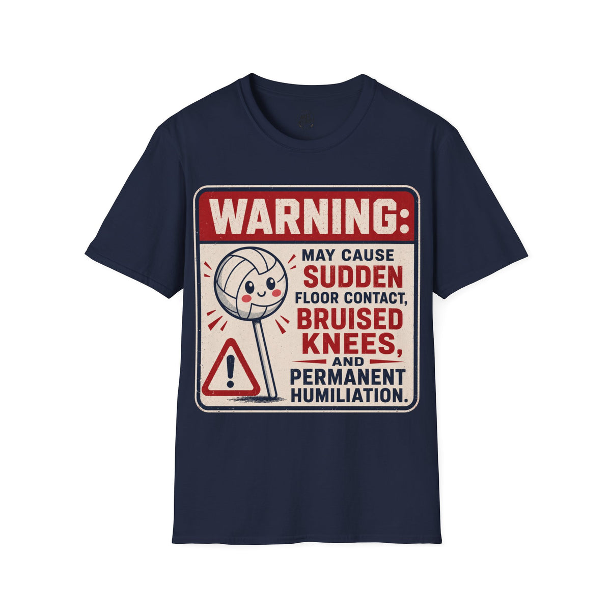 Lollipop Warning Volleyball T-Shirt