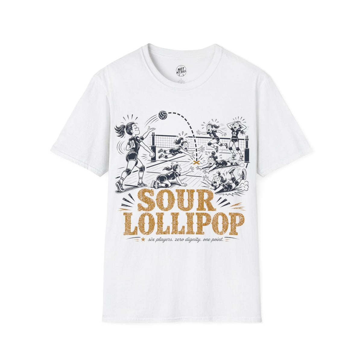 Sour Lollipop Volleyball T-Shirt