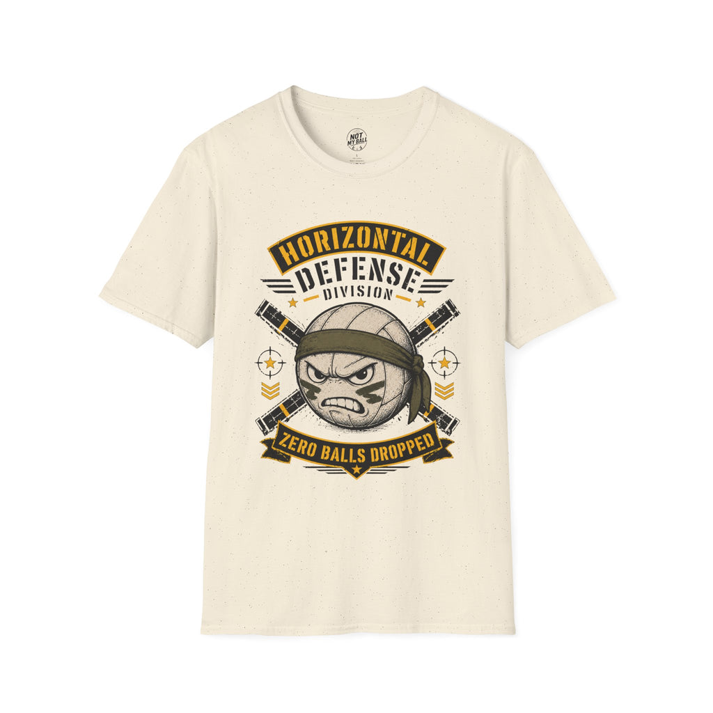 Horizontal Defense Volleyball T-Shirt