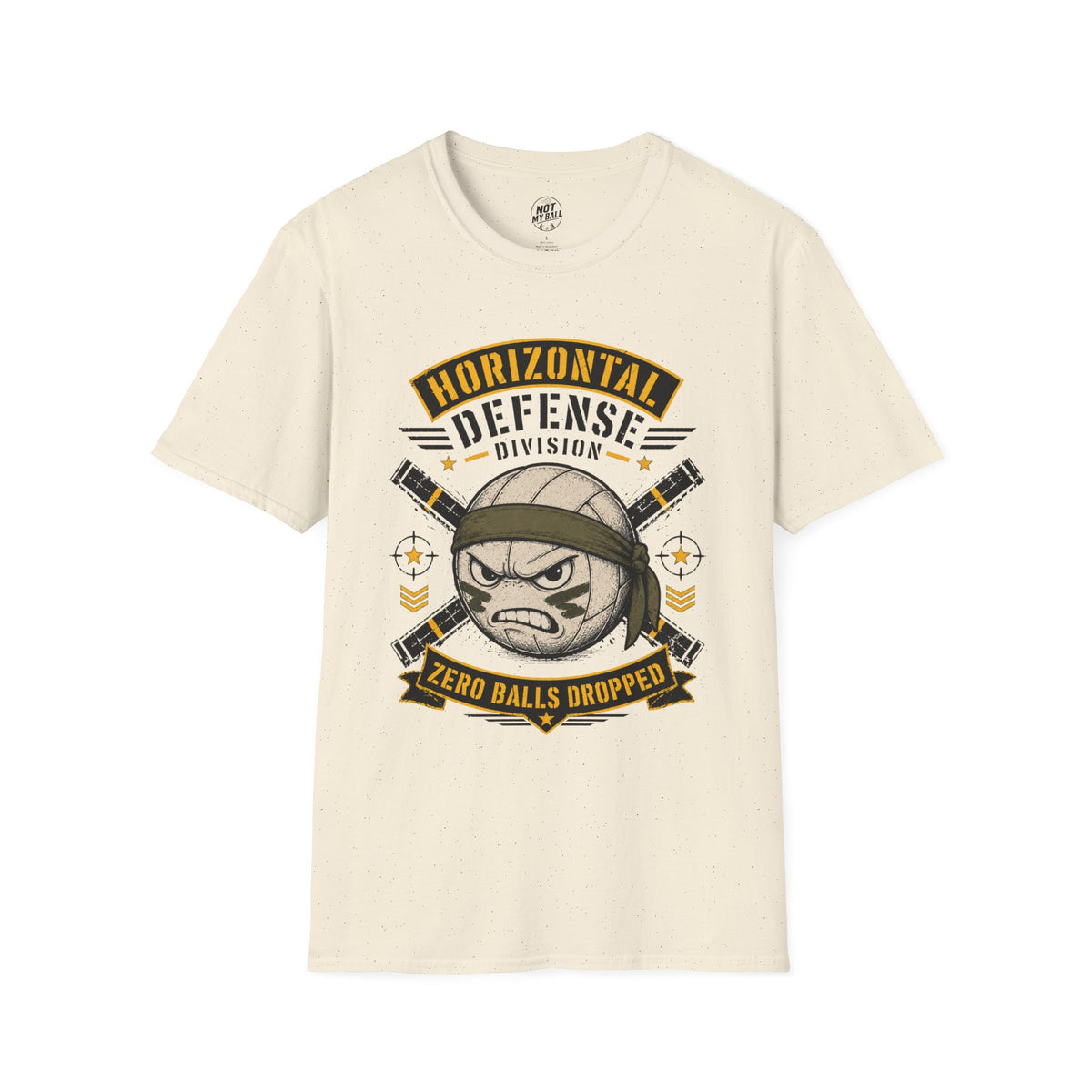 Horizontal Defense Volleyball T-Shirt