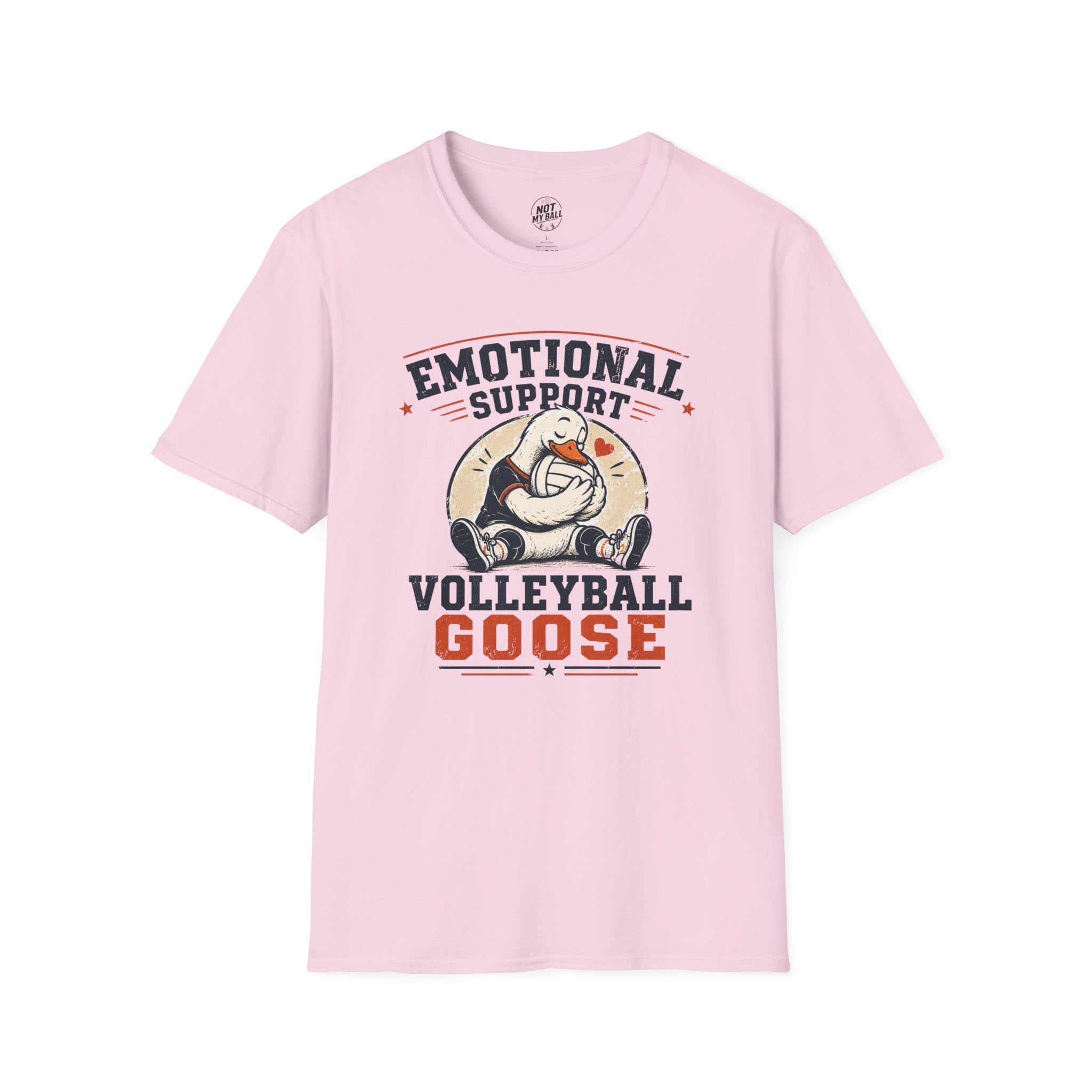 Emotional Support Volleyball T-Shirt