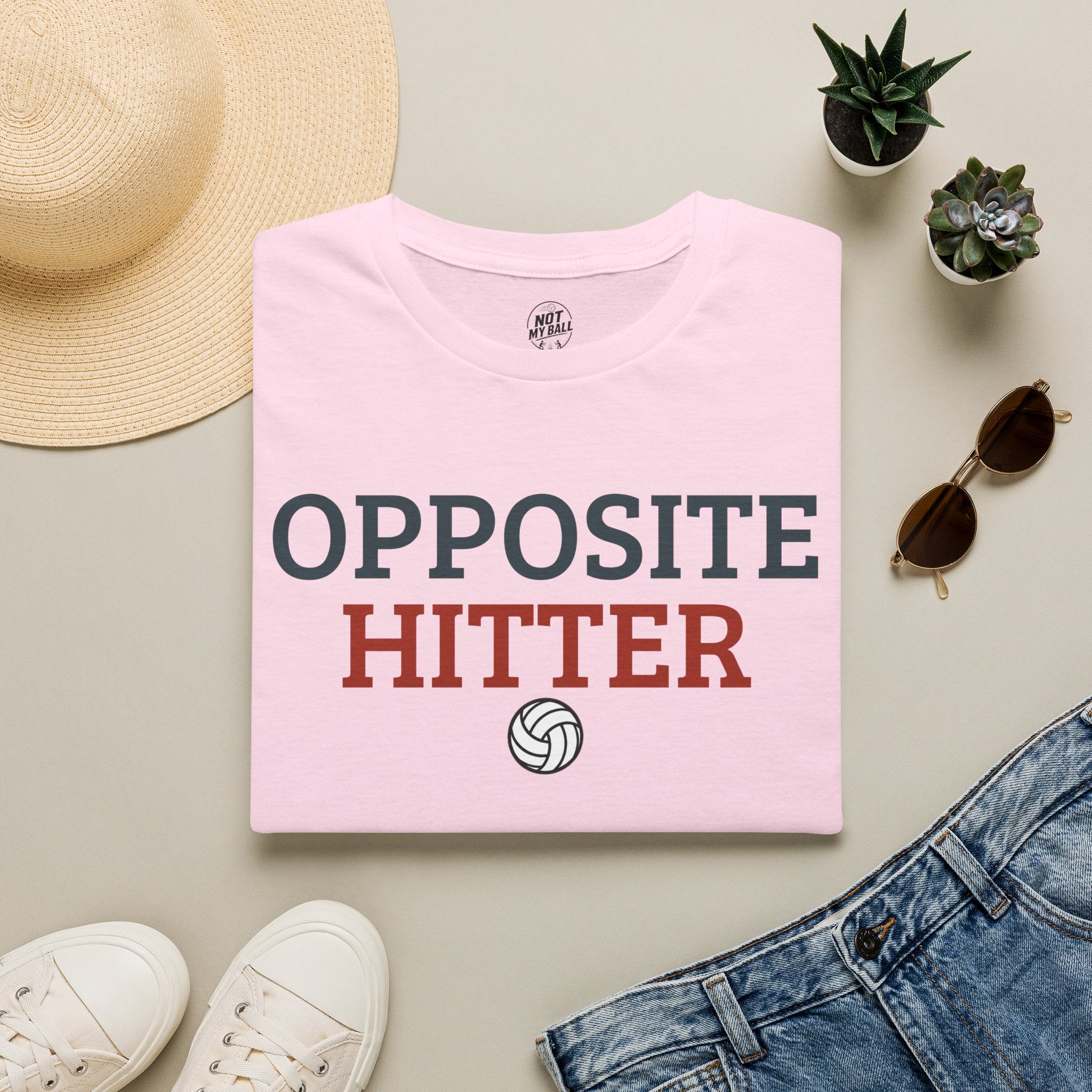 Opposite Hitter Volleyball T-Shirt
