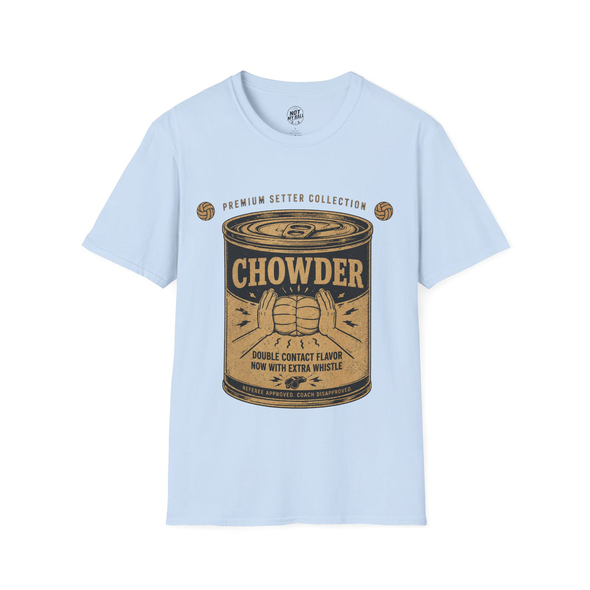 Chowder Can Volleyball T-Shirt