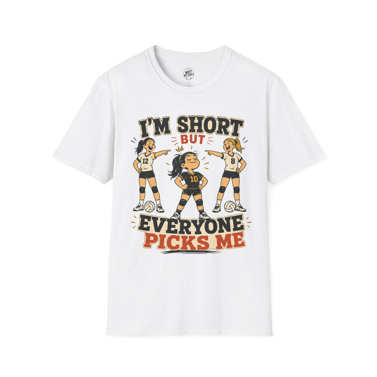 Short But Picked Volleyball T-Shirt