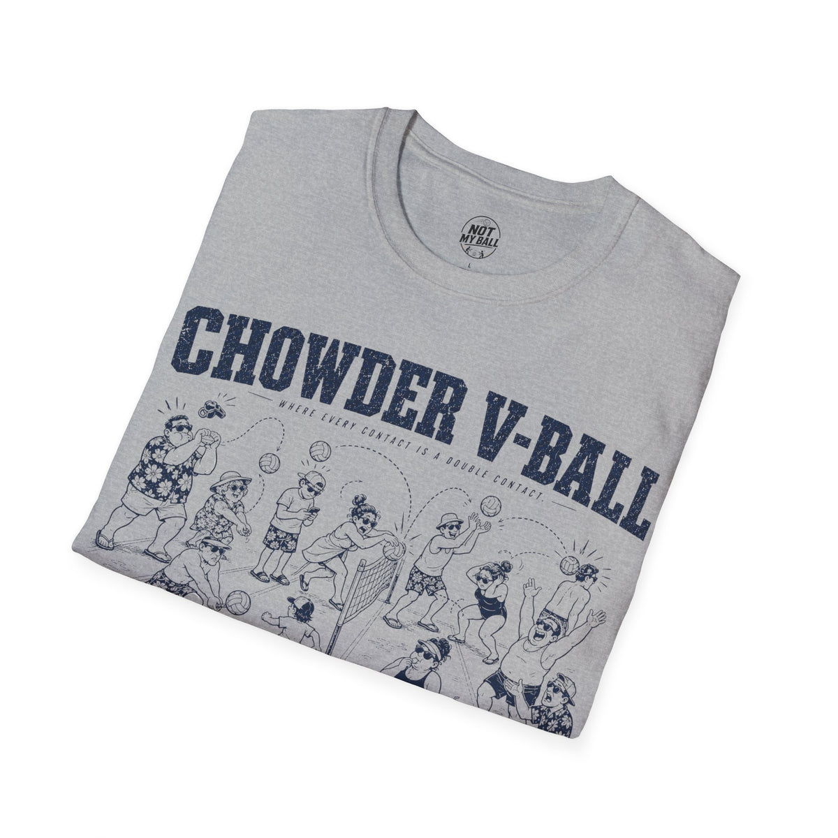 Chowder Resort Volleyball T-Shirt