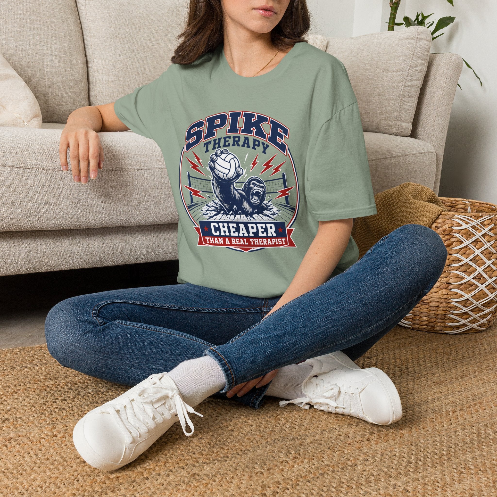 Spike Therapy Volleyball T-Shirt