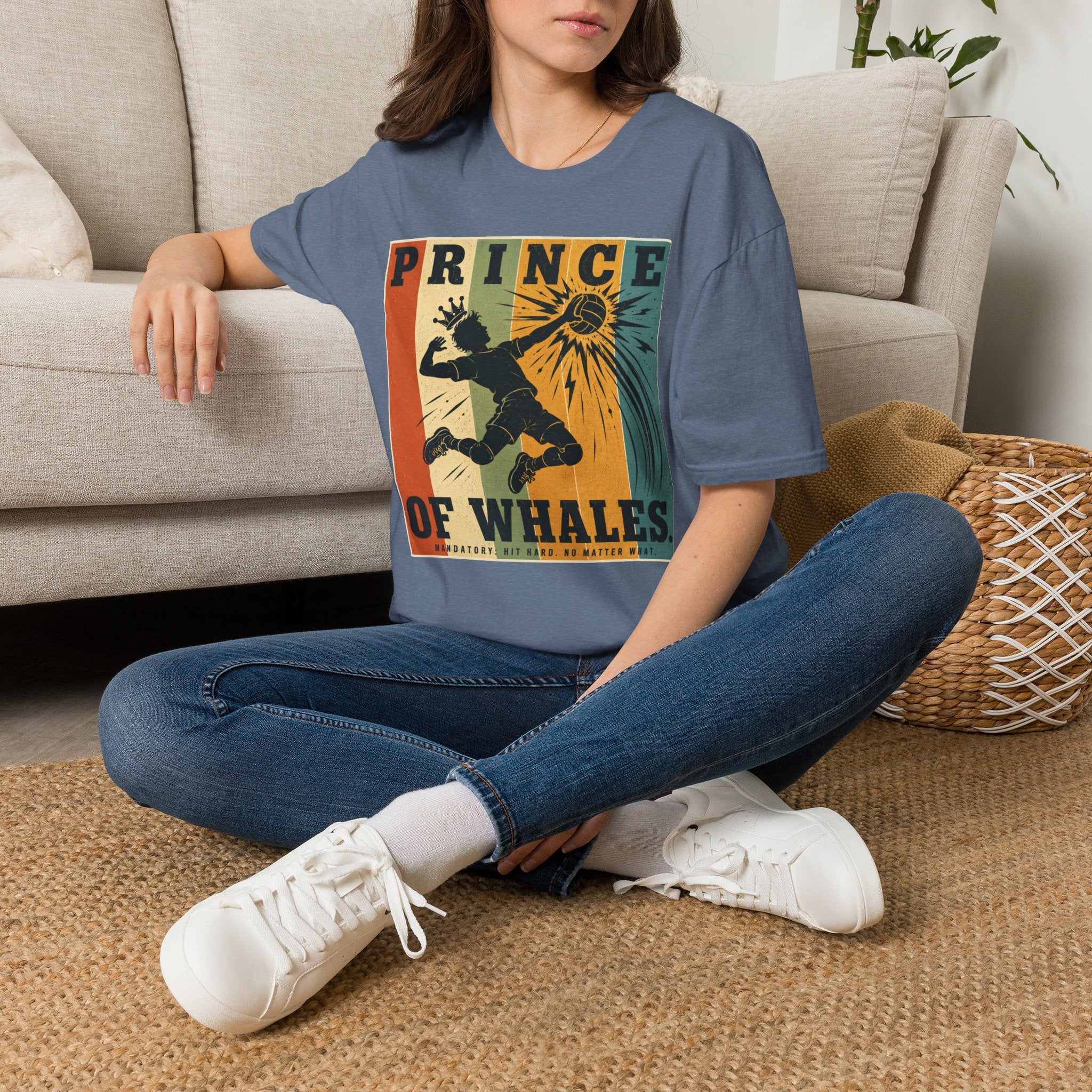 Prince of Whales Volleyball T-Shirt