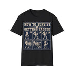 How To Survive Tagged Volleyball T-Shirt