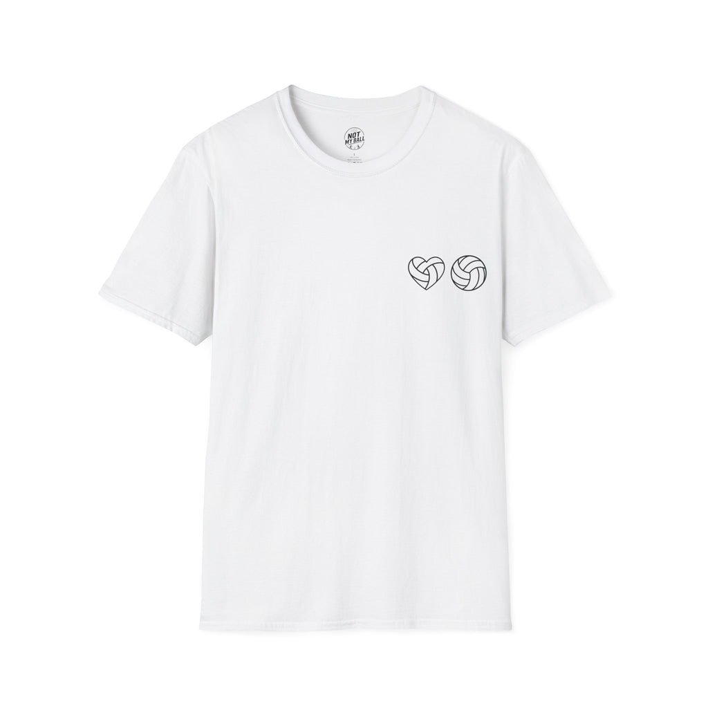 Volleyball Heart T-Shirt