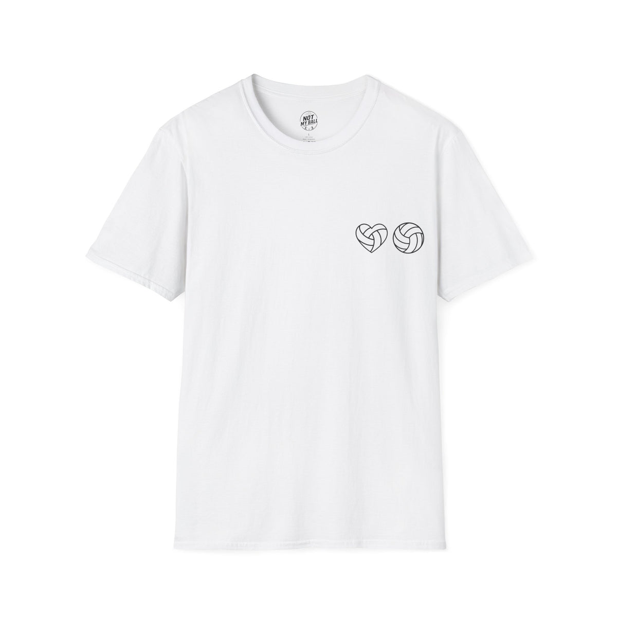 Volleyball Heart T-Shirt