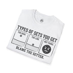 Types of Set Volleyball T-Shirt