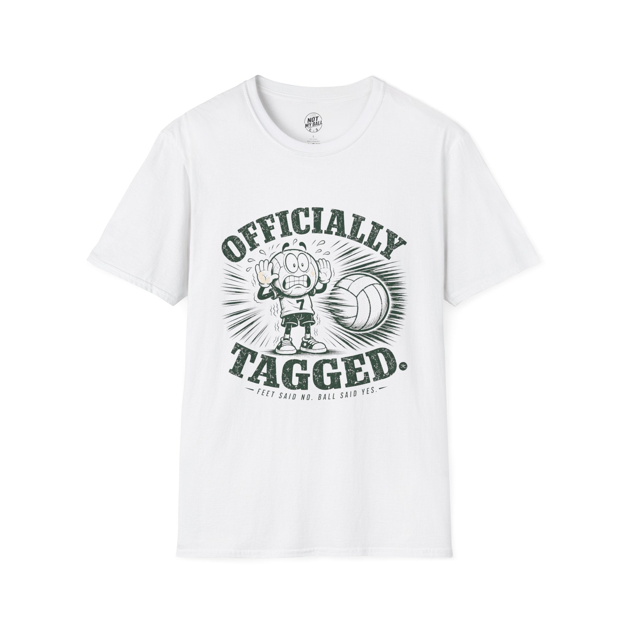 Officially Tagged Volleyball T-Shirt