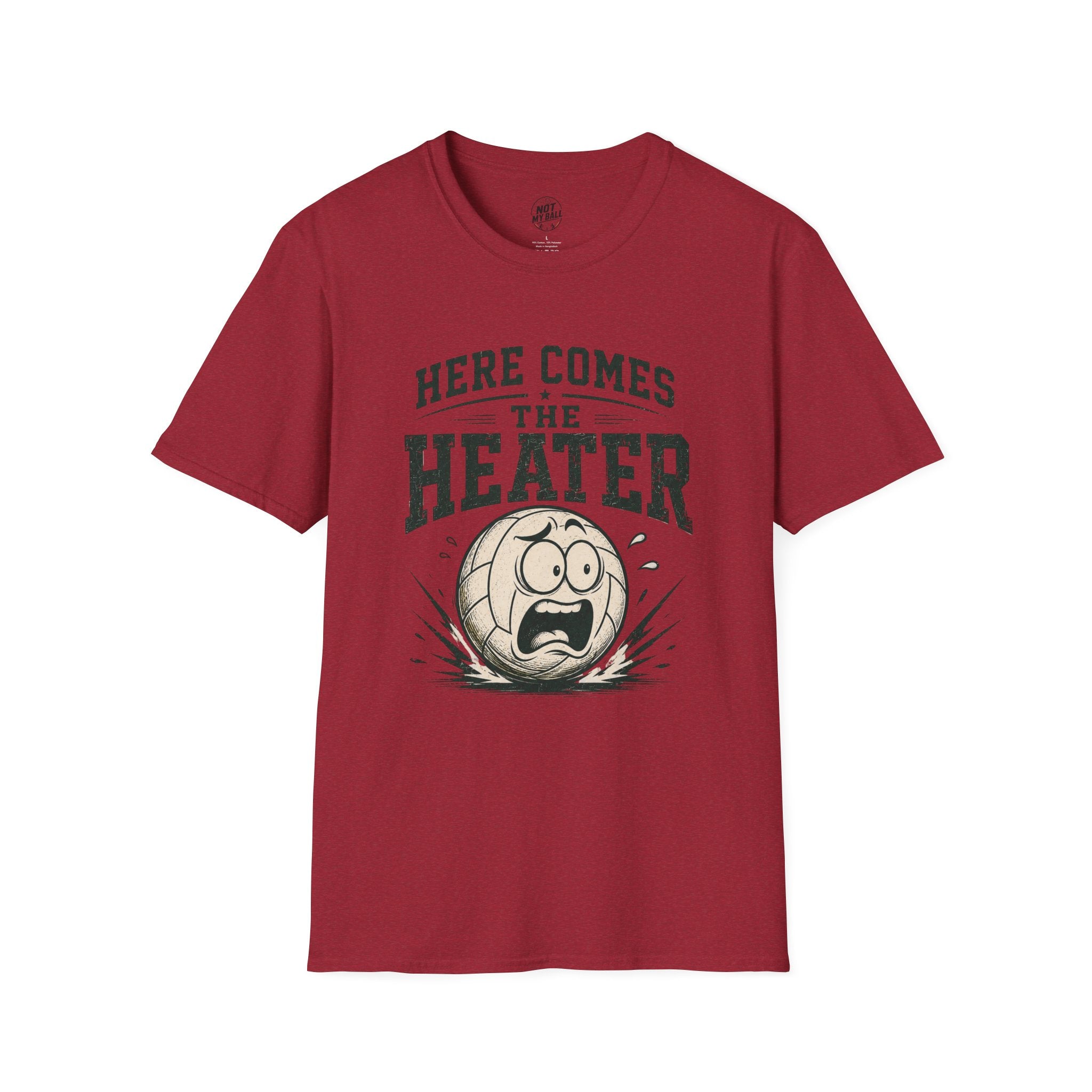 Here Comes The Heater Volleyball T-Shirt