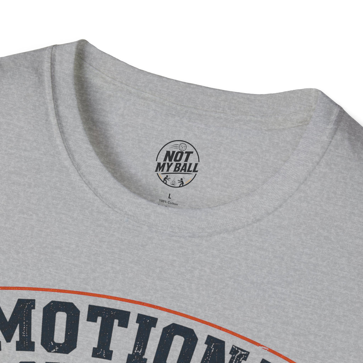 Emotional Support Volleyball T-Shirt