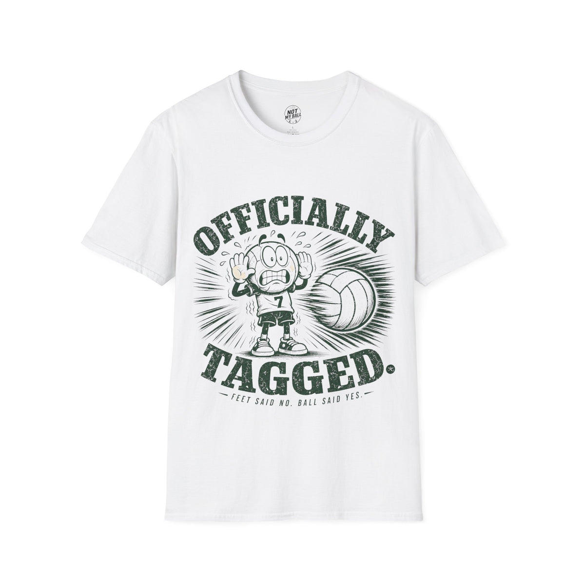 Officially Tagged Volleyball T-Shirt