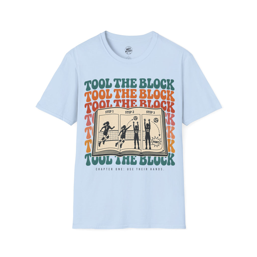 Tool The Block Book Volleyball T-Shirt