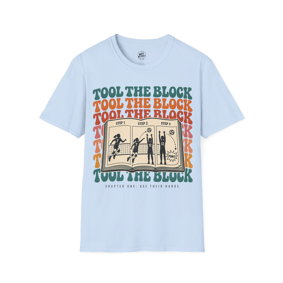 Tool The Block Book Volleyball T-Shirt