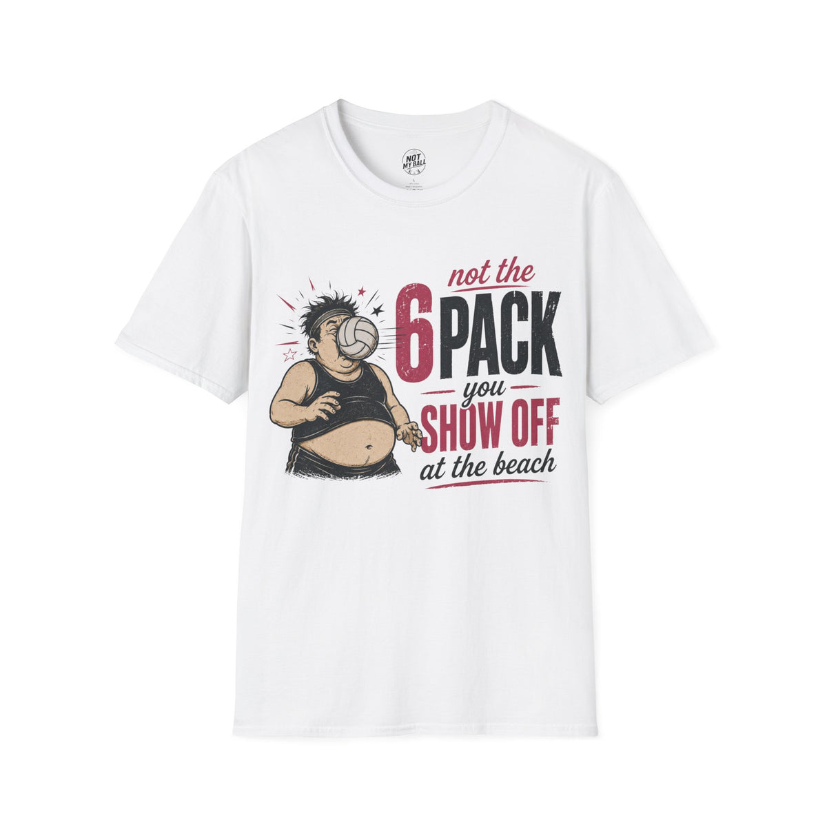 Six Pack Volleyball T-Shirt
