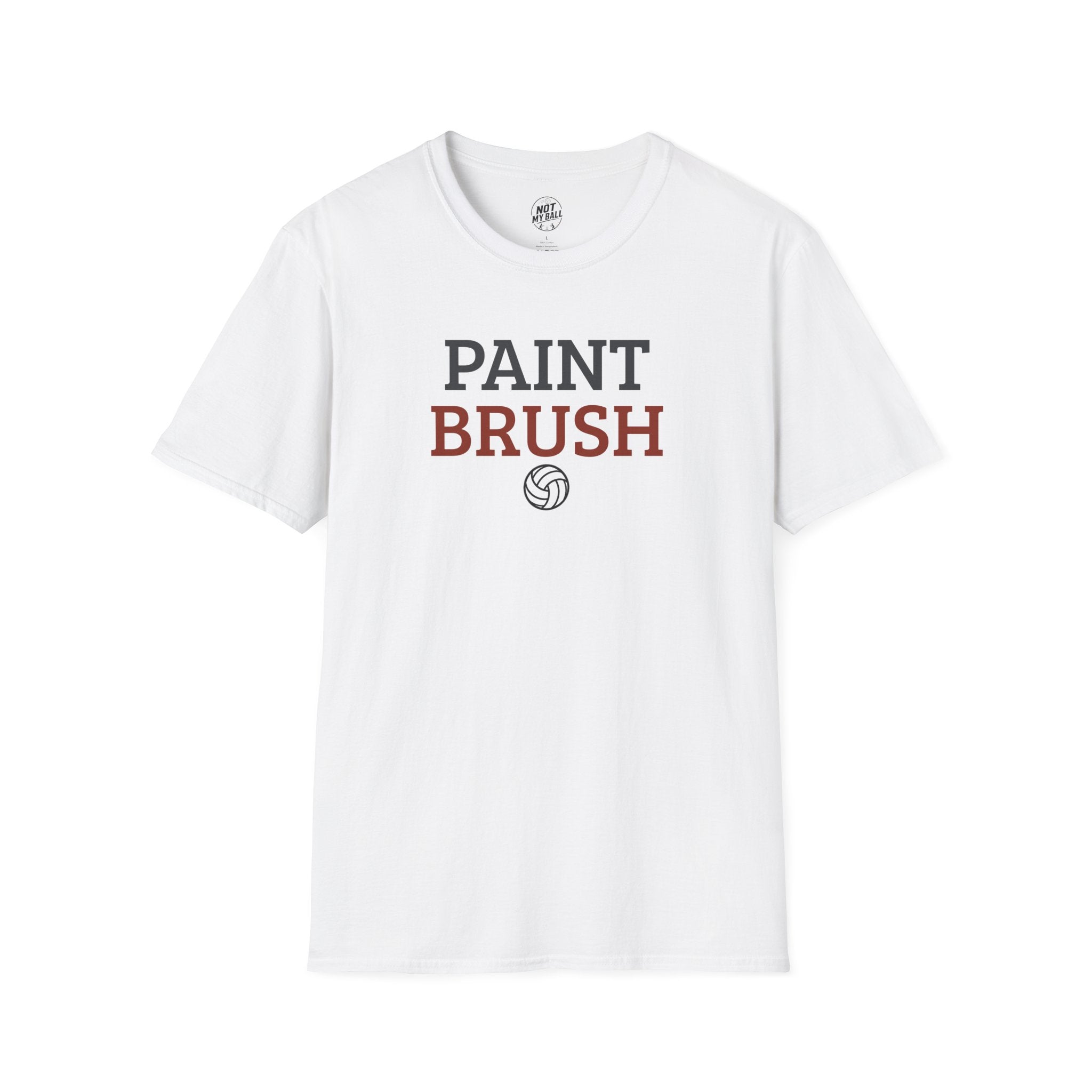 Paintbrush Volleyball T-Shirt