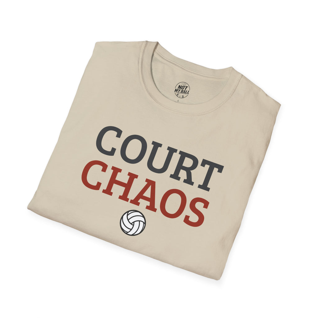 Court Chaos Volleyball T-Shirt