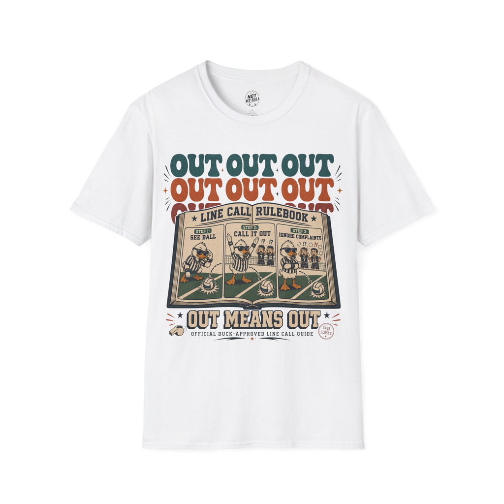 Line Call Rulebook Volleyball T-Shirt