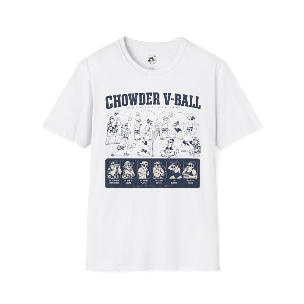 Chowder Resort Volleyball T-Shirt