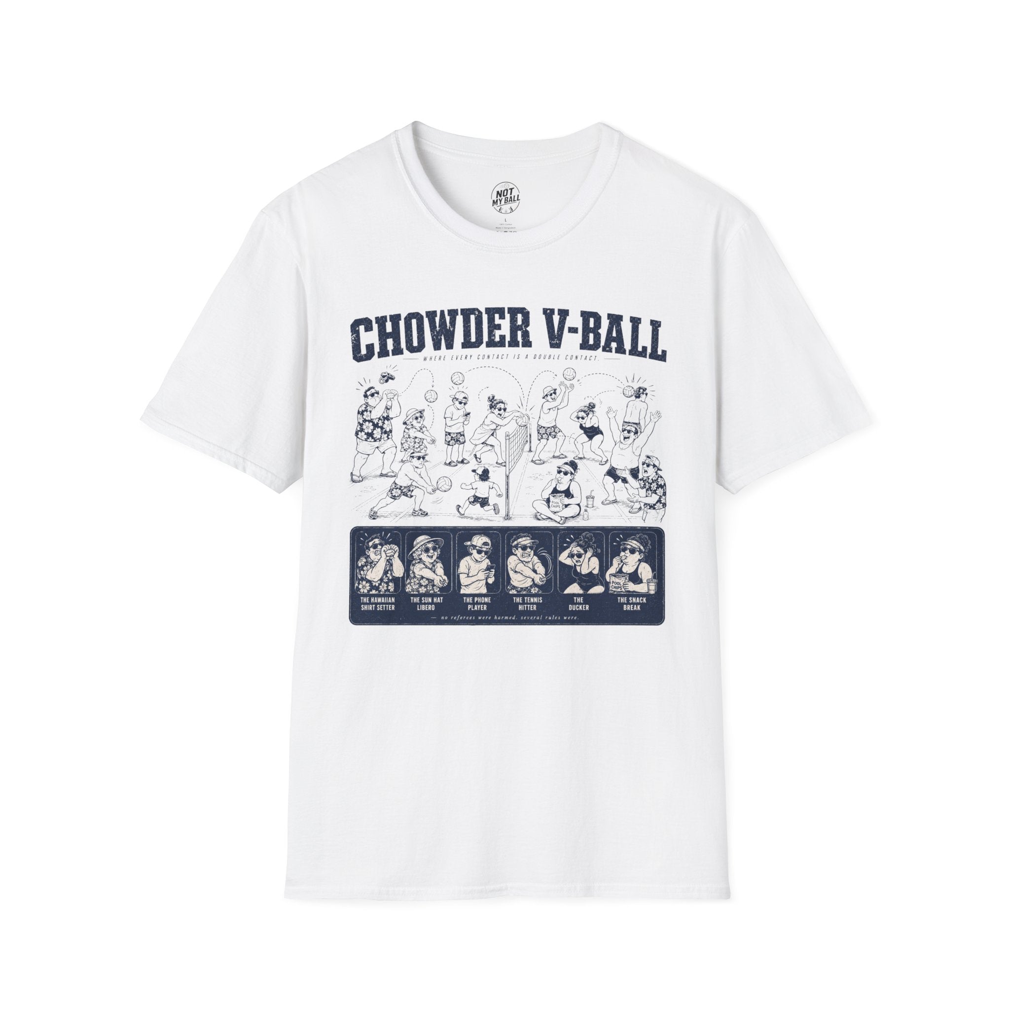 Chowder Resort Volleyball T-Shirt