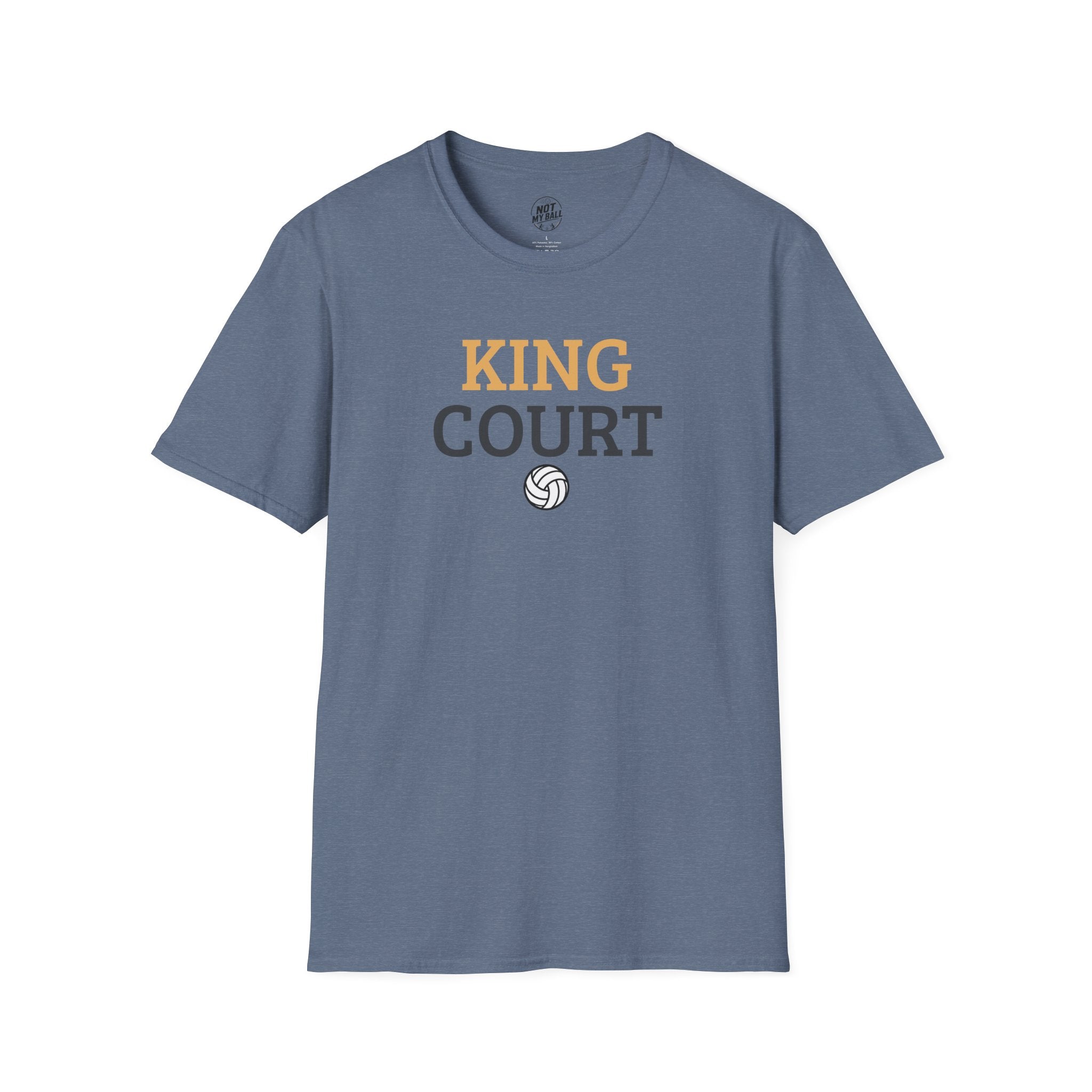 King Court Volleyball T-Shirt