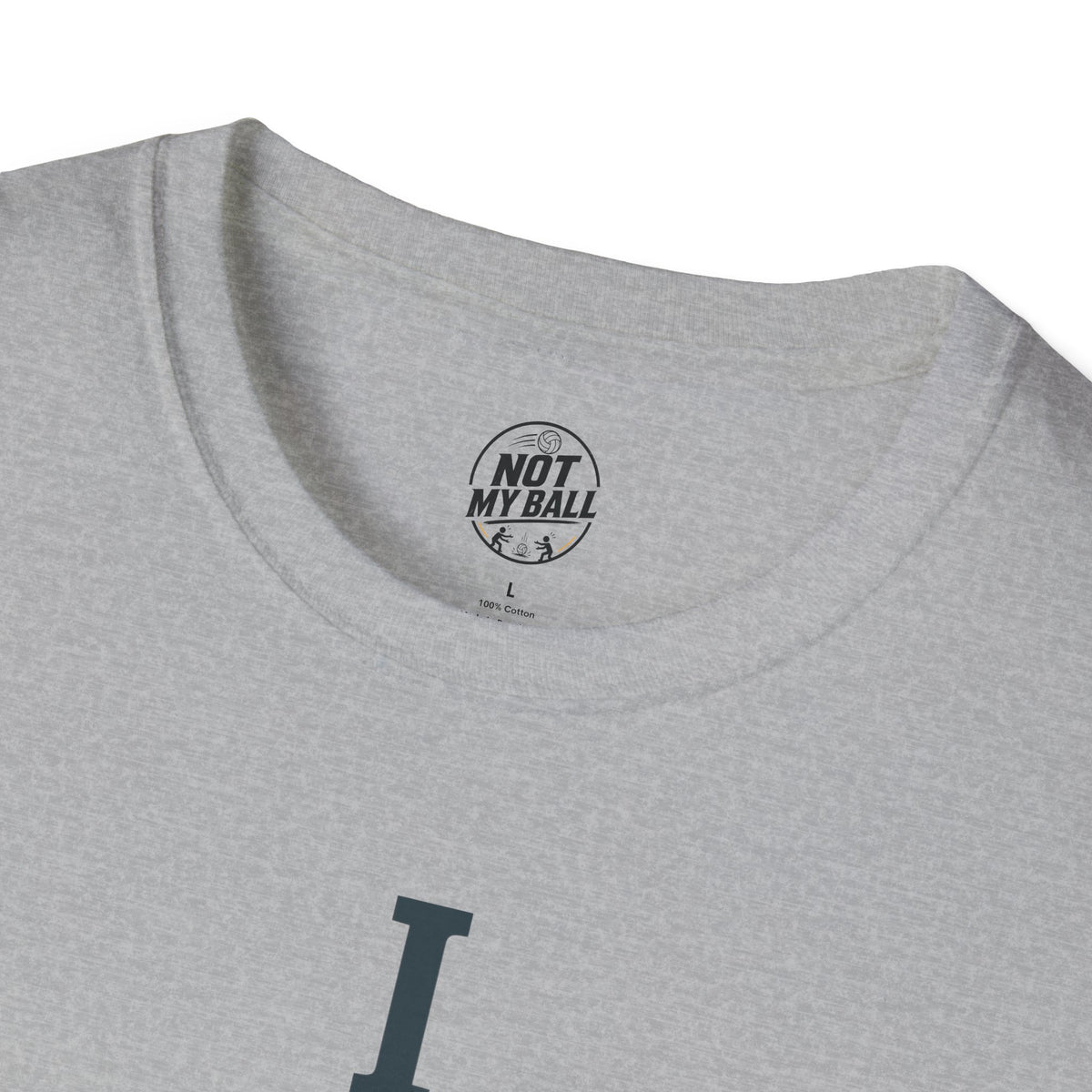 I Just Work Here Volleyball T-Shirt