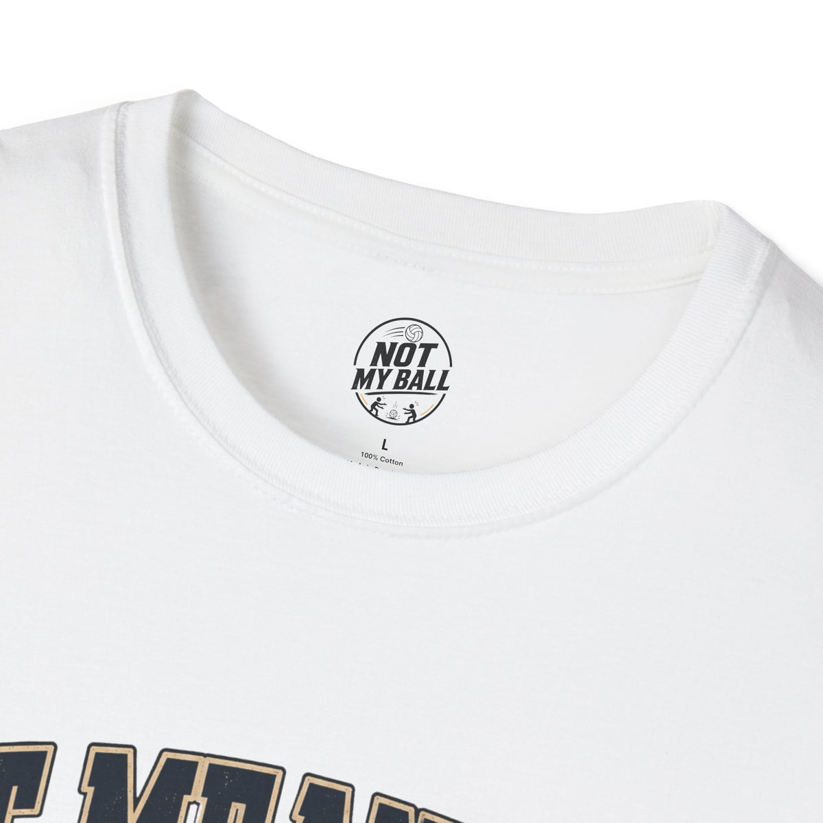 Out Means Out Duck Volleyball T-Shirt