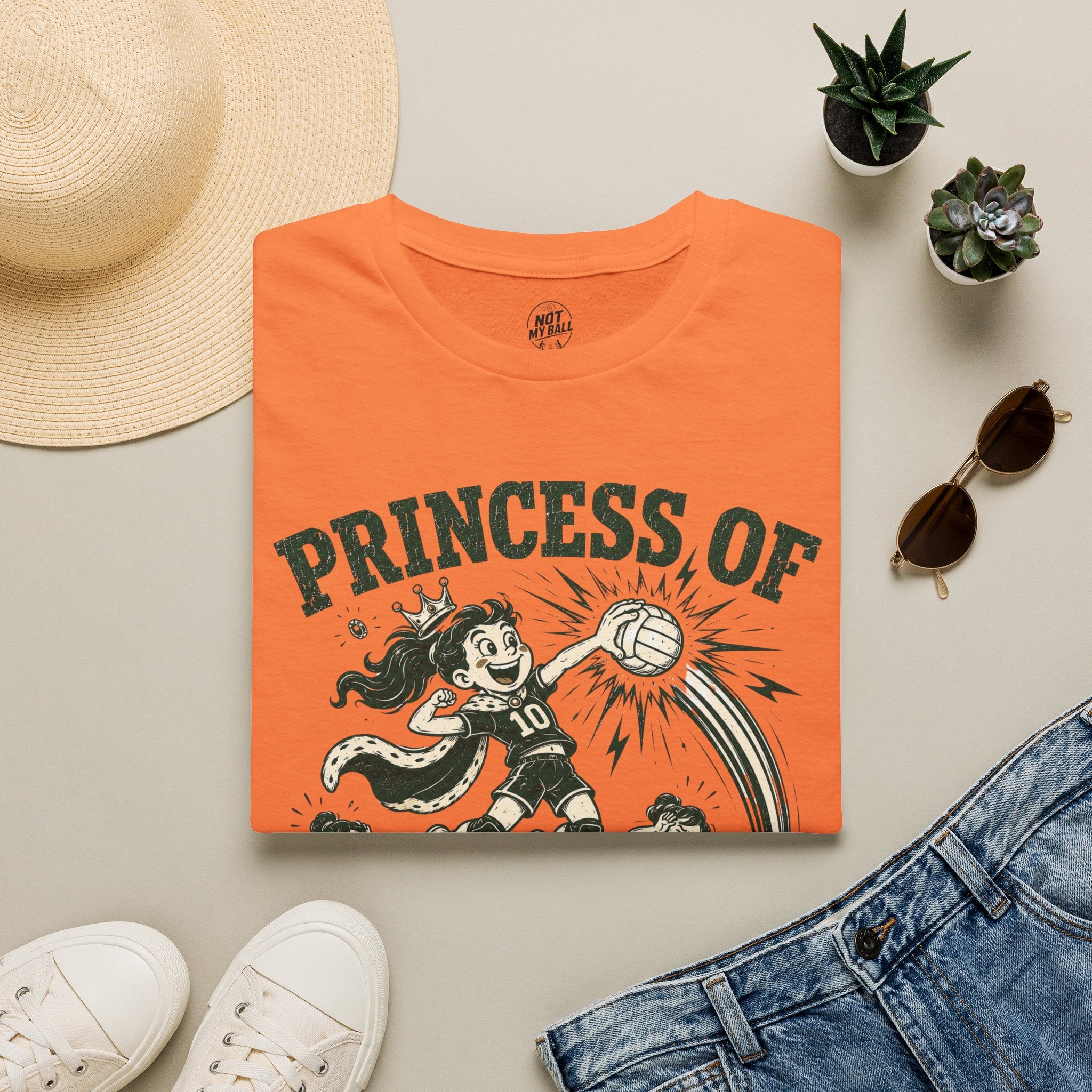 Princess of Whales 2 Volleyball T-Shirt