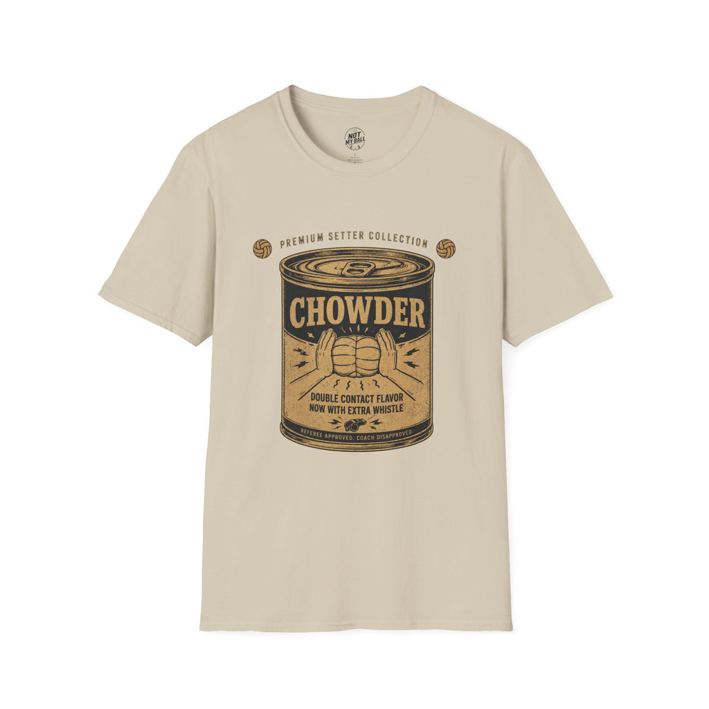 Chowder Can Volleyball T-Shirt