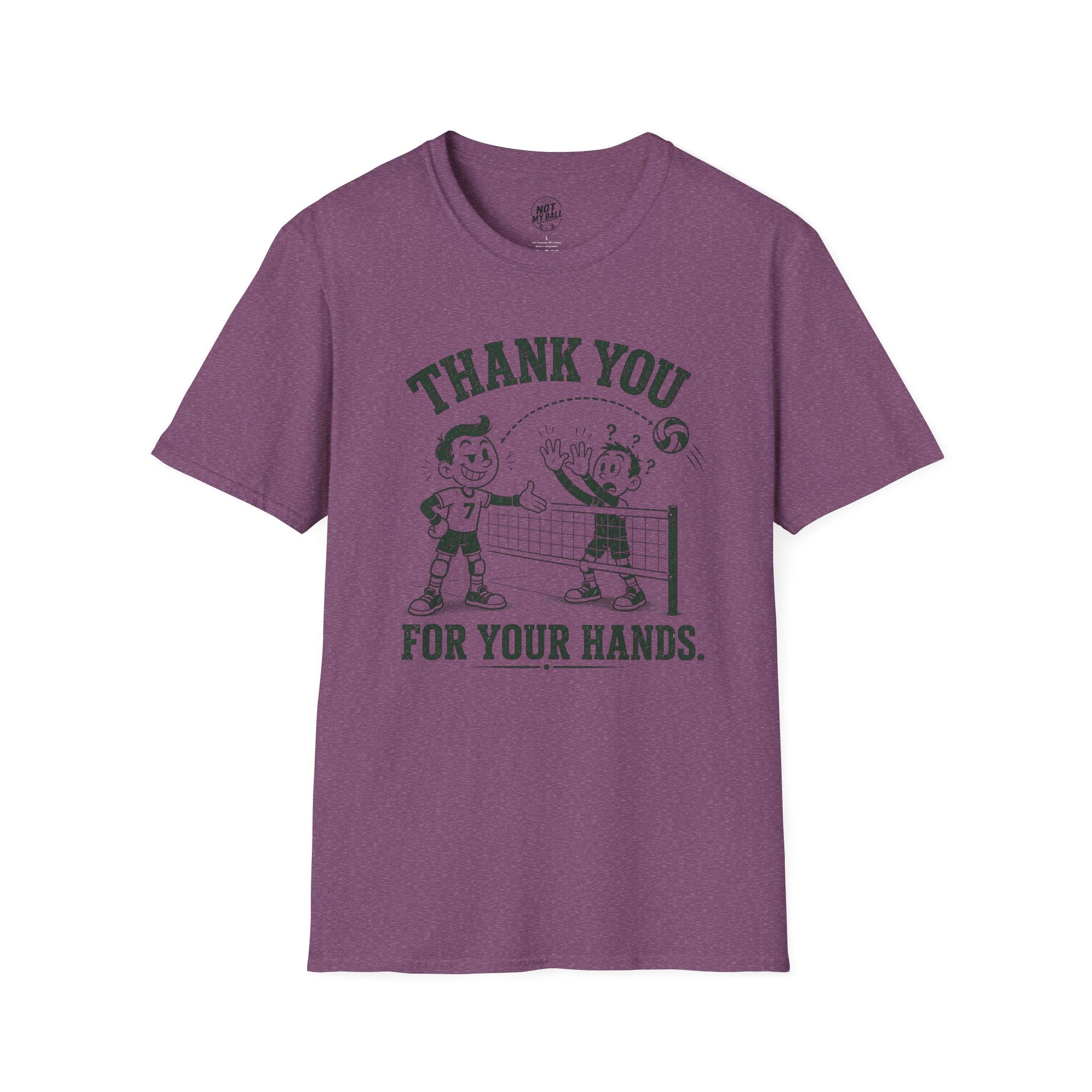 Thank You For Your Hands Volleyball T-Shirt
