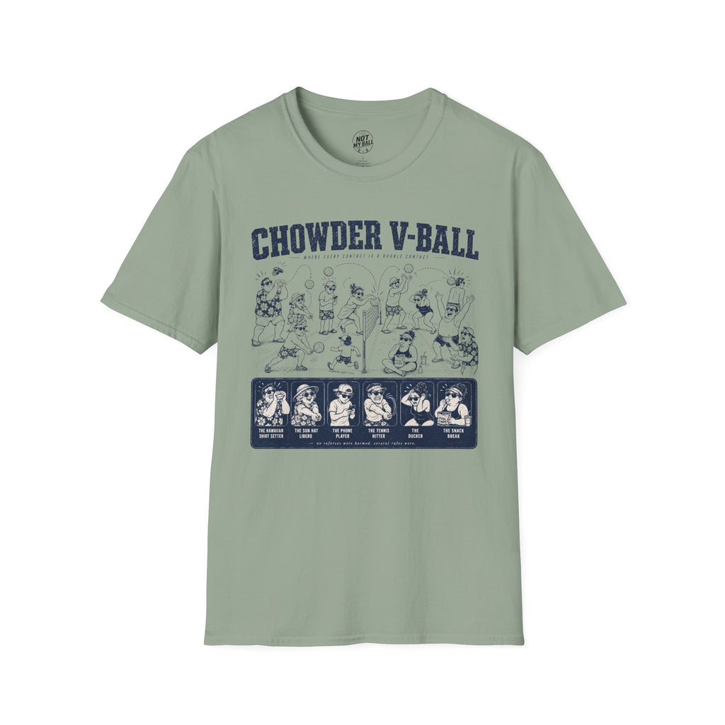 Chowder Resort Volleyball T-Shirt