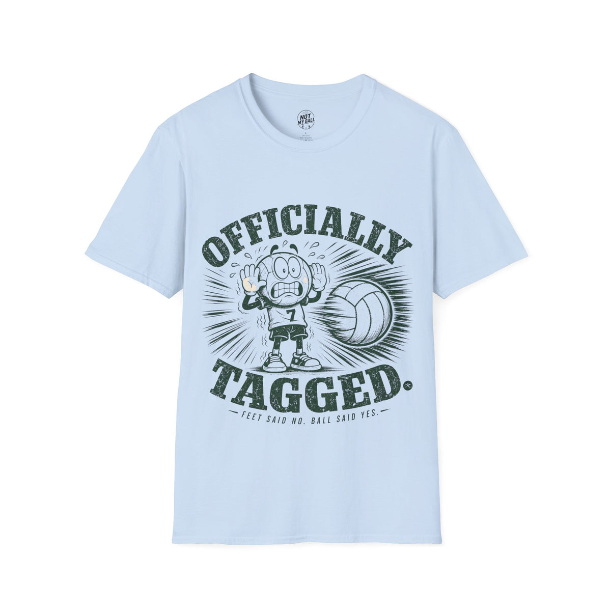 Officially Tagged Volleyball T-Shirt