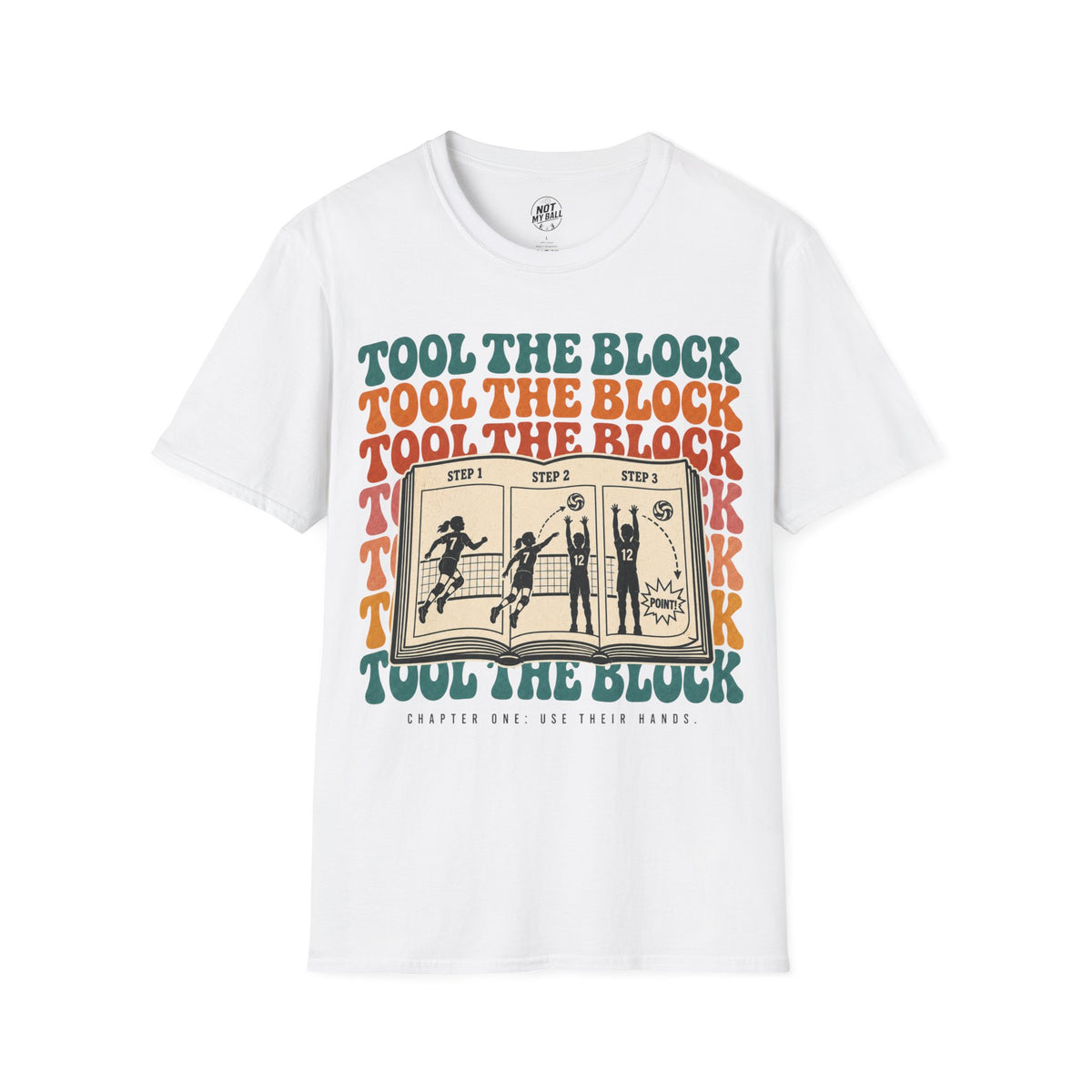 Tool The Block Book Volleyball T-Shirt
