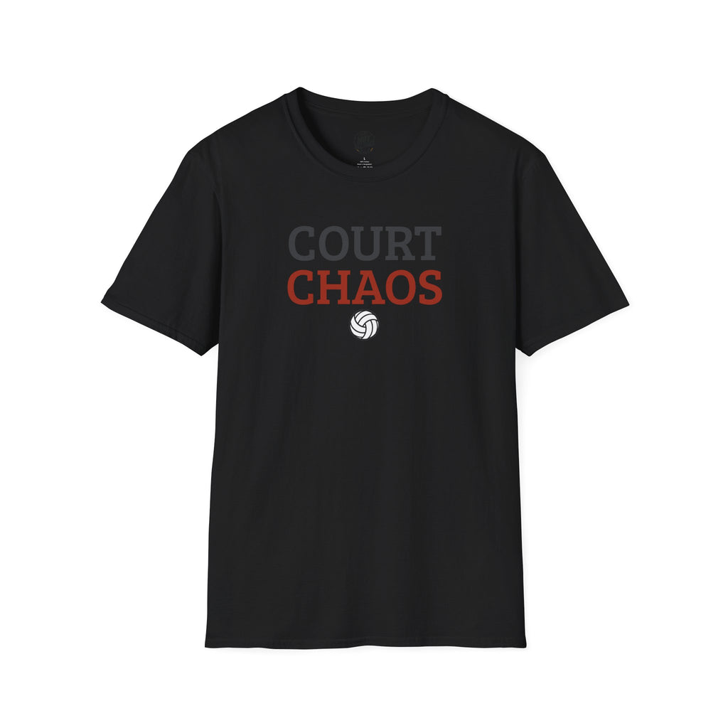 Court Chaos Volleyball T-Shirt