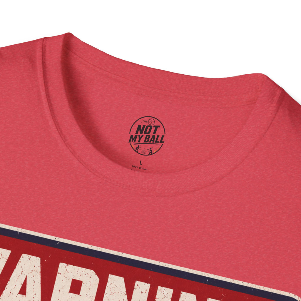 Lollipop Warning Volleyball T-Shirt