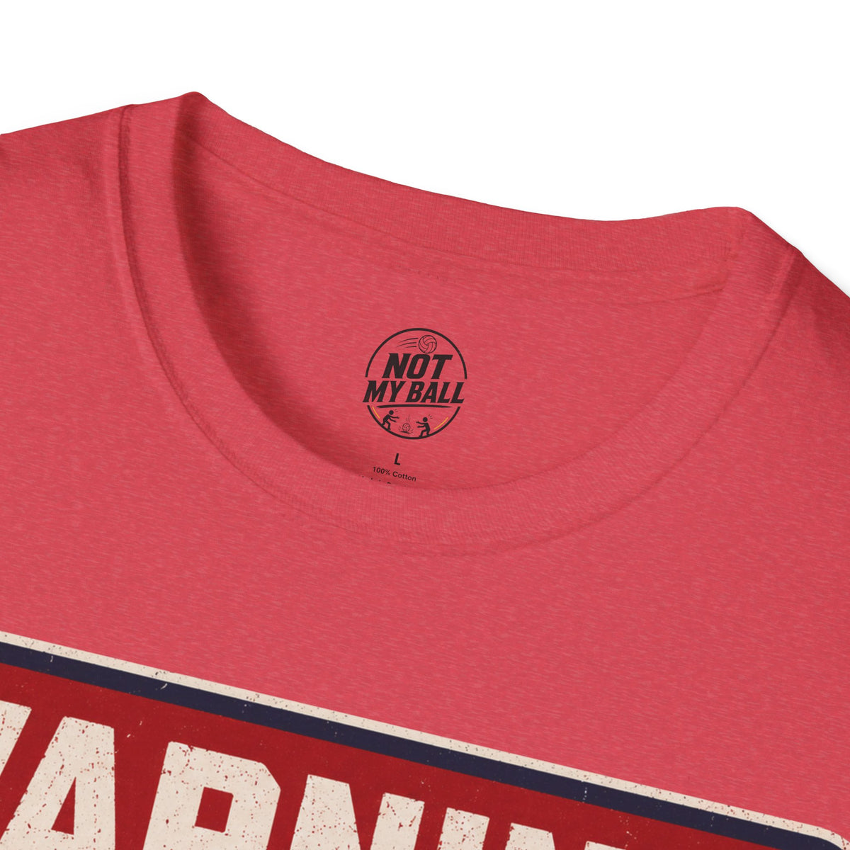 Lollipop Warning Volleyball T-Shirt