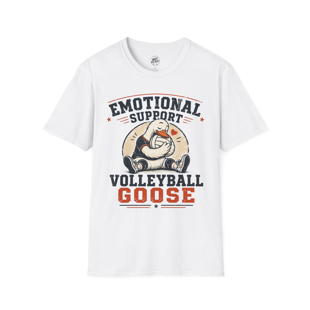 Emotional Support Volleyball T-Shirt