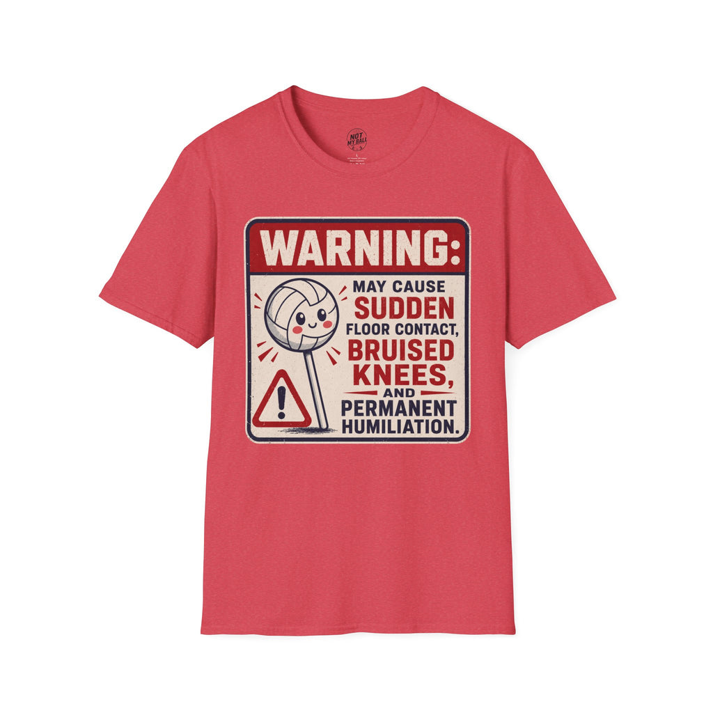 Lollipop Warning Volleyball T-Shirt