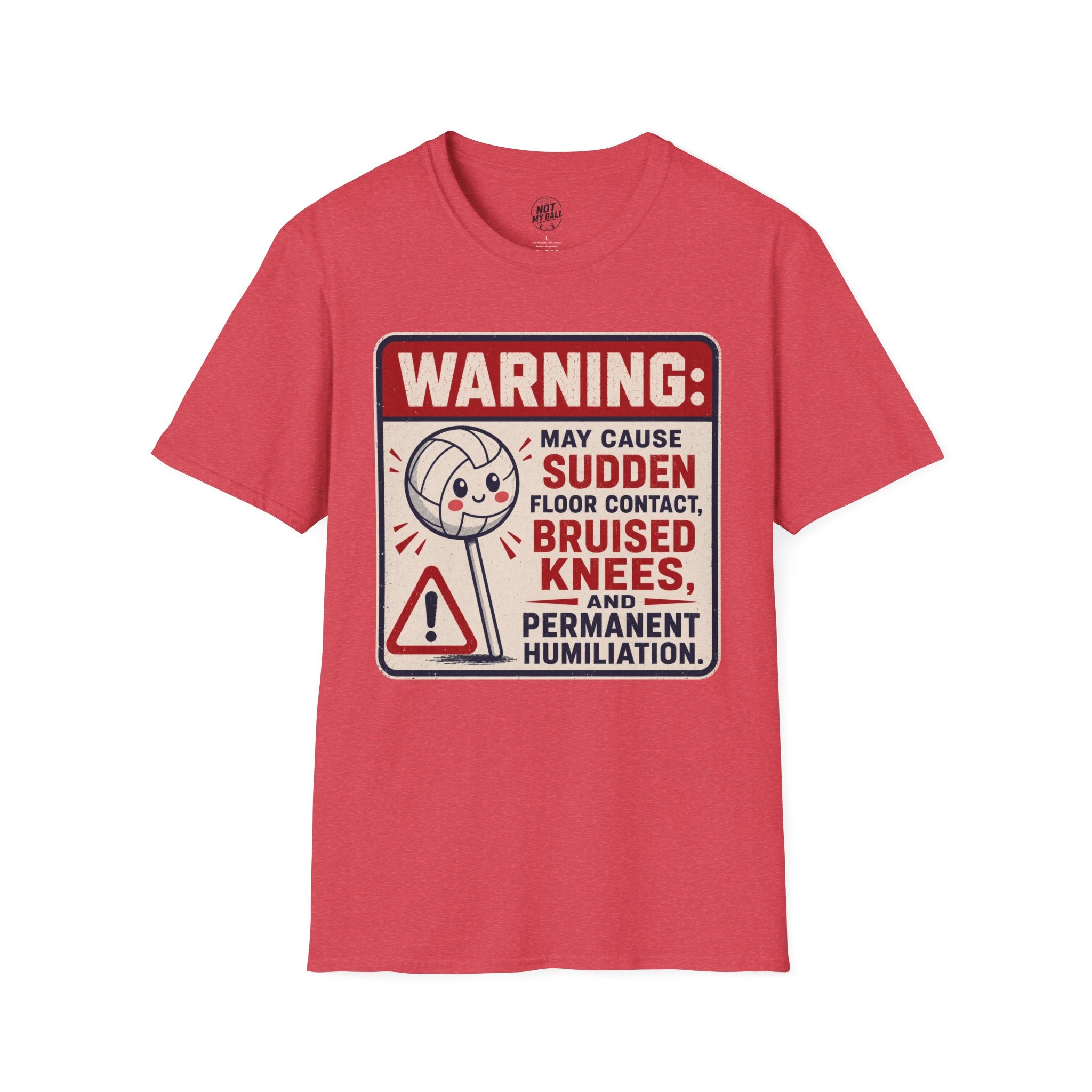 Lollipop Warning Volleyball T-Shirt