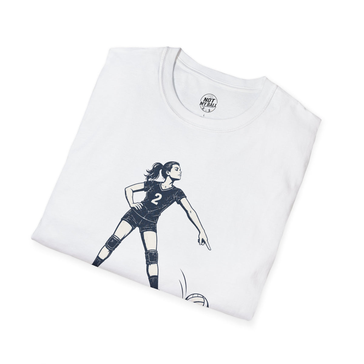 I Saw It Land Volleyball T-Shirt