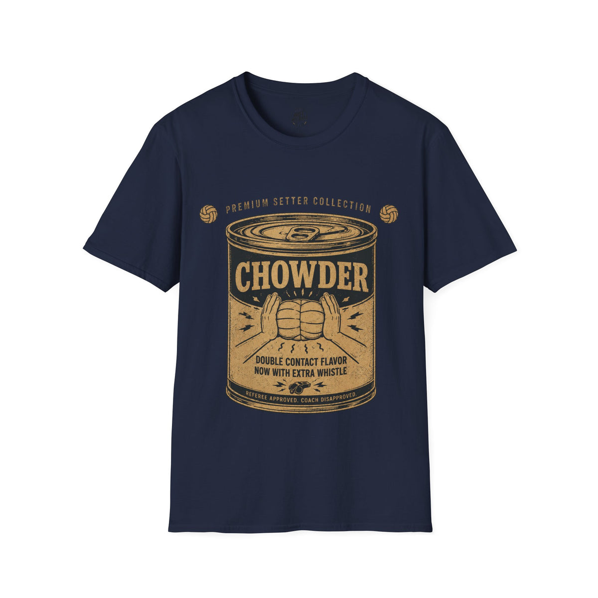 Chowder Can Volleyball T-Shirt