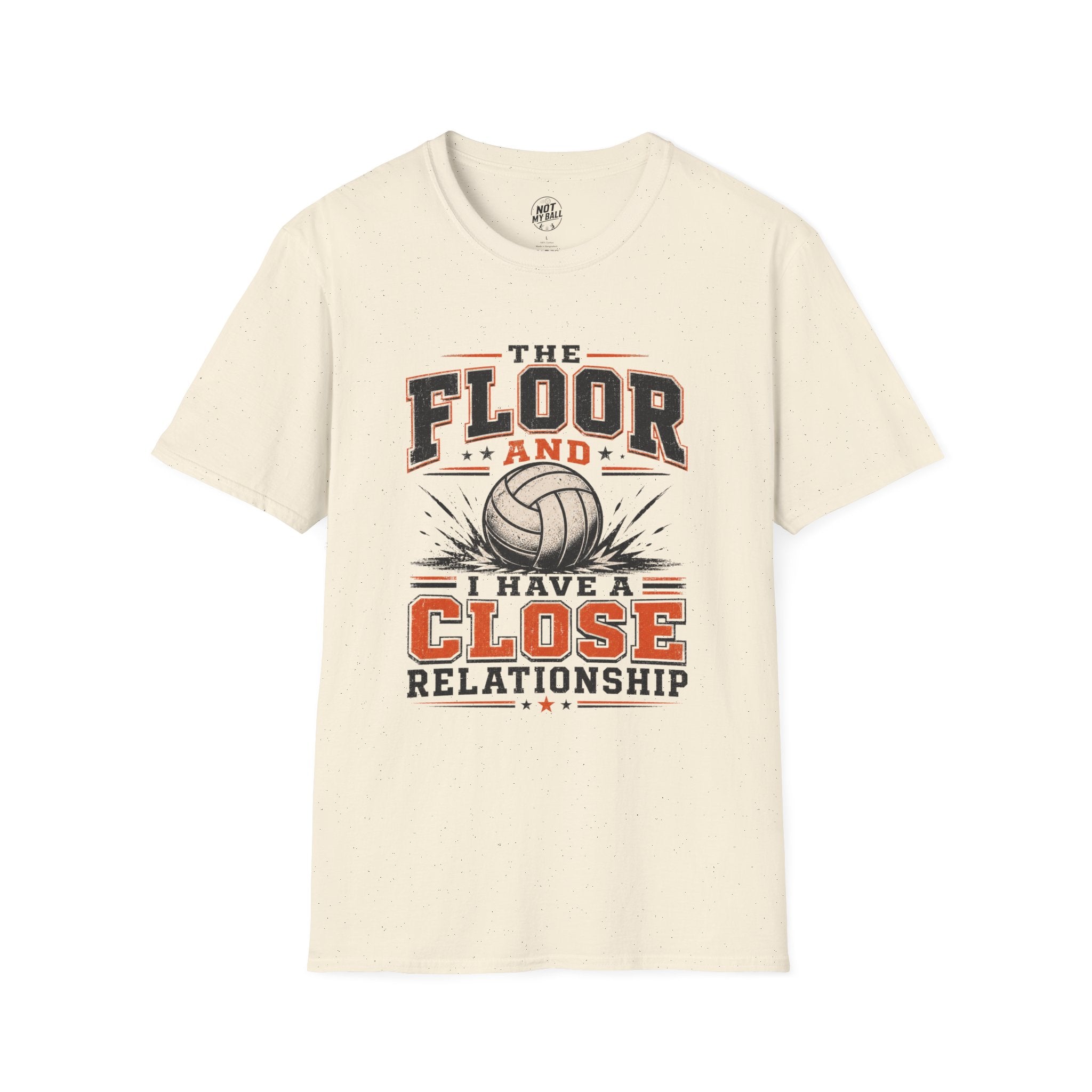 The Floor and I Volleyball T-Shirt