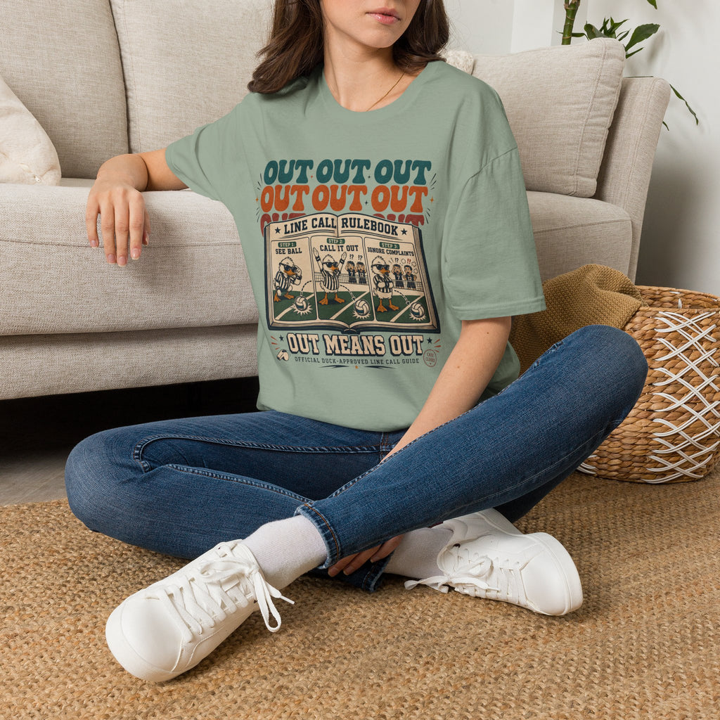 Line Call Rulebook Volleyball T-Shirt